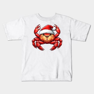 Christmas Crab Kids T-Shirt